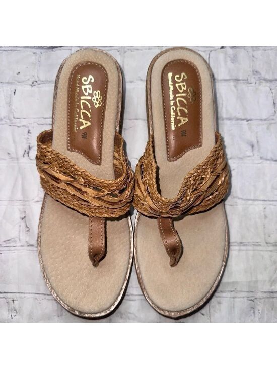 Sbicca Shoes - NWOT Women’s Size 9M Sbicca Claudina Wedge Sandals